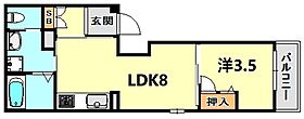 兵庫県神戸市長田区御船通１丁目（賃貸マンション1LDK・2階・32.14㎡） その2