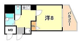 兵庫県神戸市中央区国香通５丁目（賃貸マンション1K・3階・22.99㎡） その2