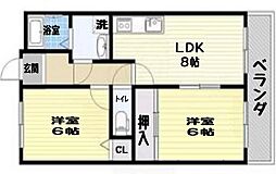 コンチネンタル平野 5階