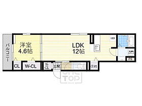 アリビオ蛍池  ｜ 大阪府豊中市螢池北町１丁目6番（賃貸アパート1LDK・3階・40.46㎡） その2