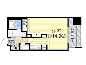 大阪府吹田市広芝町6番26号（賃貸マンション1R・11階・36.98㎡） その2