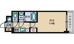 サムティ江坂レガーロ 1Kの間取図画像