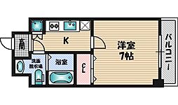 サムティ江坂ジュレーヴ 1Kの間取図画像