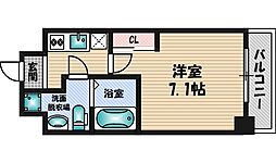 サムティ江坂ジュレーヴ 1Kの間取図画像