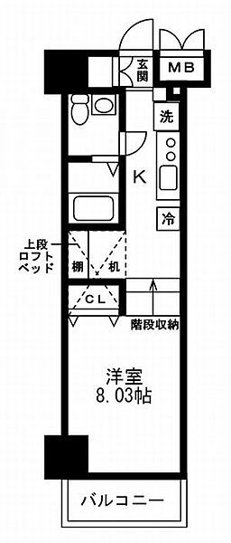 レジディア上野御徒町 403｜東京都台東区台東4丁目(賃貸マンション1R・4階・29.51㎡)の写真 その2