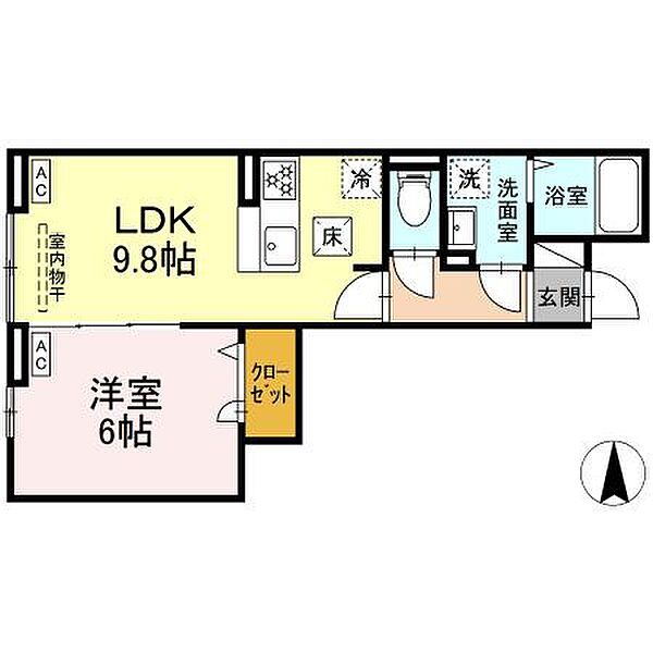 グラナーデ六町II 102｜東京都足立区六町2丁目(賃貸アパート1LDK・1階・37.95㎡)の写真 その1