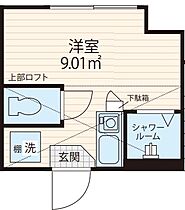 CREARQ 307 ｜ 東京都足立区柳原2丁目（賃貸アパート1R・3階・13.07㎡） その2