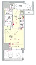 スパシエエル・ヴィエント・アース板橋タワー 1104 ｜ 東京都北区滝野川5丁目（賃貸マンション1K・11階・20.60㎡） その2