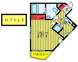 東京都板橋区南常盤台1丁目（賃貸マンション1K・5階・23.00㎡） その2