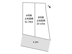 六角橋5丁目 建築条件付き売地 全2区画