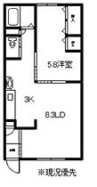 安立マンション 103 ｜ 北海道深川市西町11-15（賃貸アパート1LDK・1階・40.50㎡） その2