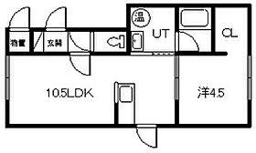 ガルル　I・II 102 ｜ 北海道旭川市錦町18丁目2149（賃貸アパート1LDK・1階・35.64㎡） その2