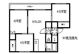 レジデンス美唄 203 ｜ 北海道美唄市西四条南7丁目1-1（賃貸アパート3LDK・2階・52.58㎡） その2