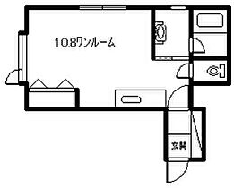 アムール医大前 1-c ｜ 北海道旭川市緑が丘二条4丁目10-6（賃貸アパート1R・1階・24.50㎡） その2