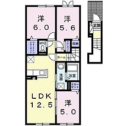 ラピス・アーテル 3LDKの間取図画像