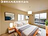 室内：【寝室】時間がゆったりと流れるのを感じるプライベート空間です。リビングで楽しくすごしたあとはリラックスタイムを愉しめます。※家具等はCG合成です。