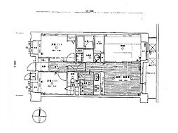 レクセル厚木 3LDKの間取図画像