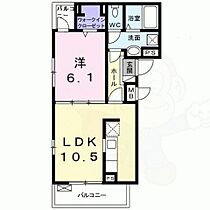 フォーチュンパーク  ｜ 兵庫県尼崎市今福２丁目13番22号（賃貸アパート1LDK・2階・40.13㎡） その2