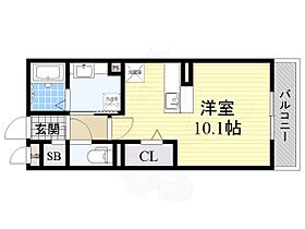 Casa Mia  ｜ 兵庫県尼崎市大物町２丁目4番20号（賃貸アパート1R・2階・30.27㎡） その2