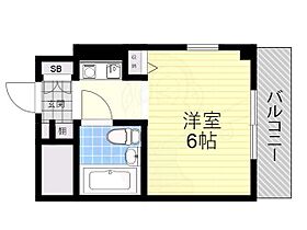 猪名寺パークマンション 803 ｜ 兵庫県尼崎市南清水（賃貸マンション1R・8階・20.58㎡） その2