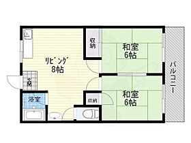 村田マンション 302 ｜ 兵庫県尼崎市次屋２丁目18番1号（賃貸マンション2LDK・3階・40.00㎡） その2