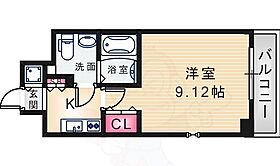 エス・キュート尼崎2  ｜ 兵庫県尼崎市昭和南通３丁目（賃貸マンション1K・8階・27.28㎡） その2