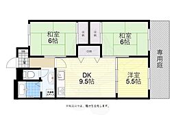 ハイツキタウラ 1階/-