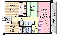 リーデンススクエア尼崎 13階