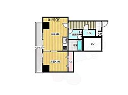 maison PREMIER VII 1DKの間取図画像