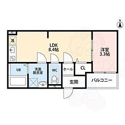 Cocon Grandjour 尼崎水堂町 3階/-