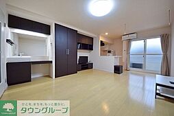 東武伊勢崎線 竹ノ塚駅 徒歩14分の賃貸アパート 2階ワンルームのリビング/ダイニング