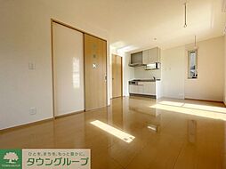 東武伊勢崎線 草加駅 徒歩10分の賃貸アパート 3階1LDKのリビング/ダイニング