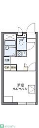 レオパレスソニックコート春日部 1Kの間取図画像