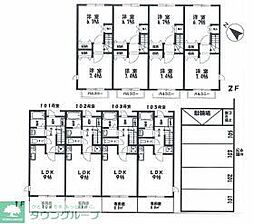 スマートメゾン 2LDKの間取図画像