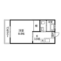 カーサプレジデント亀岡 101 ｜ 宮城県仙台市青葉区荒巻（賃貸アパート1K・1階・26.40㎡） その2