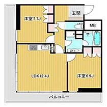 VIA定禅寺  ｜ 宮城県仙台市青葉区立町（賃貸マンション2LDK・9階・66.14㎡） その2