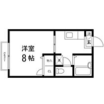 コーポ青葉B 201 ｜ 宮城県仙台市青葉区小田原6丁目（賃貸アパート1K・2階・24.00㎡） その2