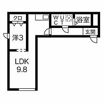 メリディアン桜木町  ｜ 宮城県仙台市太白区桜木町（賃貸アパート1LDK・2階・32.73㎡） その2