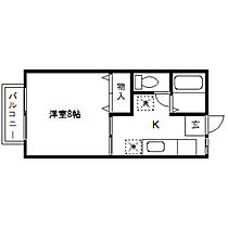 植木ハイツIII  ｜ 宮城県仙台市青葉区木町（賃貸アパート1K・2階・26.20㎡） その2