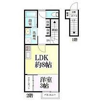 シルバーフォレスト  ｜ 宮城県仙台市宮城野区清水沼1丁目（賃貸アパート1LDK・2階・34.30㎡） その2