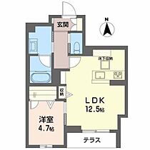 エトワール北仙台  ｜ 宮城県仙台市青葉区北山1丁目（賃貸マンション1LDK・1階・45.01㎡） その2