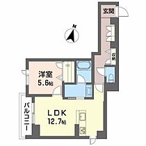 エクラージュ二日町  ｜ 宮城県仙台市青葉区二日町（賃貸マンション1LDK・2階・51.43㎡） その2