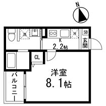 カンパーニ小田原  ｜ 宮城県仙台市宮城野区小田原2丁目（賃貸アパート1K・3階・24.35㎡） その2