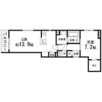 宮城県仙台市太白区向山1丁目（賃貸アパート1LDK・1階・51.30㎡） その2