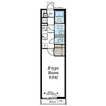 CHEZREVE  ｜ 宮城県仙台市太白区長町2丁目（賃貸アパート1K・3階・28.56㎡） その2