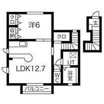 エスポワール太子堂  ｜ 宮城県仙台市太白区太子堂（賃貸アパート1LDK・2階・52.62㎡） その2