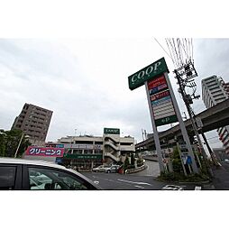スーパー「COOP　MIYAGI新寺店まで383ｍ」