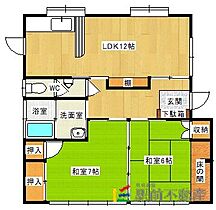 三溝借家（牛津） - ｜ 佐賀県小城市牛津町勝1356-18（賃貸一戸建2LDK・1階・67.15㎡） その2