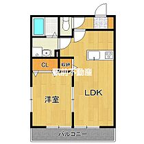 クリントブロン1 102 ｜ 佐賀県小城市牛津町牛津643-7（賃貸アパート1LDK・1階・45.50㎡） その2