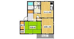 間取図画像 2DK